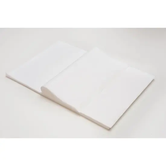 Art & Decoration Fabric Sheets, 12" x 18", White, 45 Sheets Per Pack, 2 Packs {3}