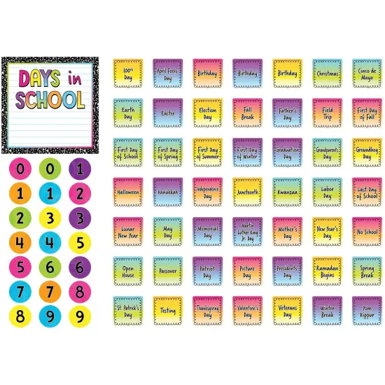 Brights 4Ever Calendar Bulletin Board Set {2}