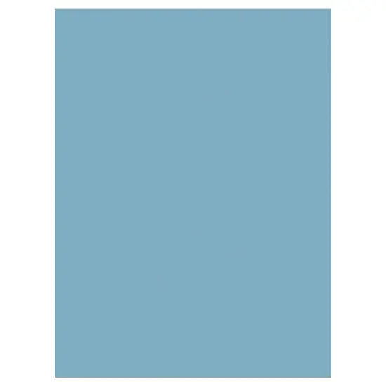 Construction Paper, Sky Blue, 9" x 12", 50 Sheets Per Pack, 10 Packs {5}