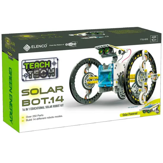TEACH TECH&trade; SolarBot.14 Robot Kit {1}