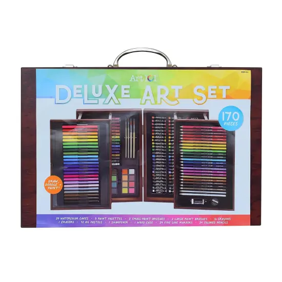 Deluxe Wood Art Set, 170 Pieces {1}