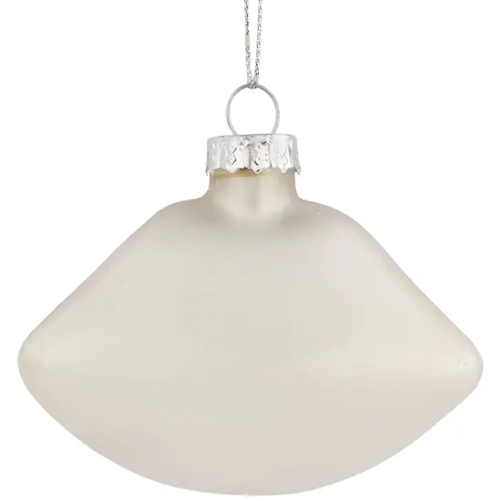 Northlight 3.25" Bright Red Lips Glass Christmas Ornament {6}