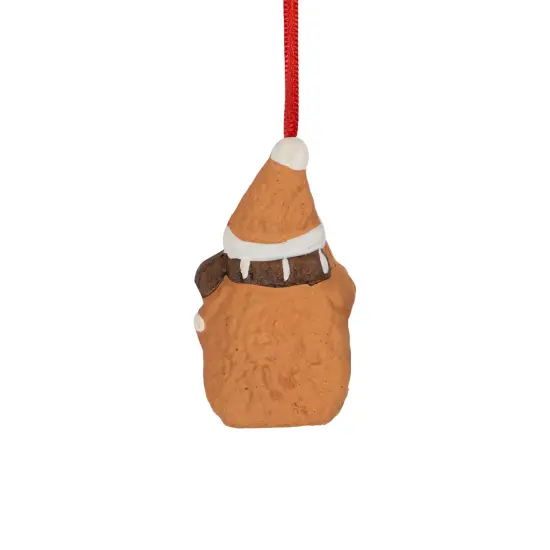 Northlight Gingerbread Snowman with Star Christmas Ornament - 2.75" Brown {5}