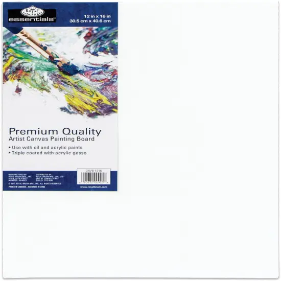 Royal Langnickel essentials(TM) Premium Canvas Board-12"x16" {1}