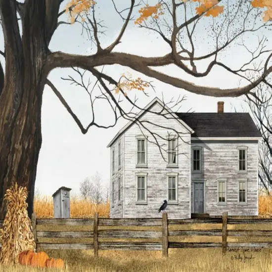 Harvest Time House Poster Print by Billy Jacobs - Item # VARPDXBJ1126 {1}