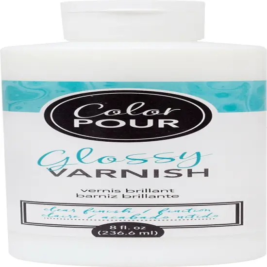 American Crafts Color Pour Glossy Varnish 8oz {1}