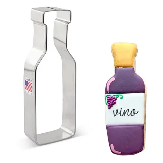 Ann Clark Wine Bottle Cookie Cutter {1}