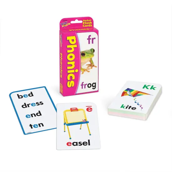Phonics Pocket Flash Cards, 6 Packs {3}