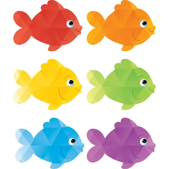 Colorful Fish Accents, 30 Per Pack, 3 Packs {1}