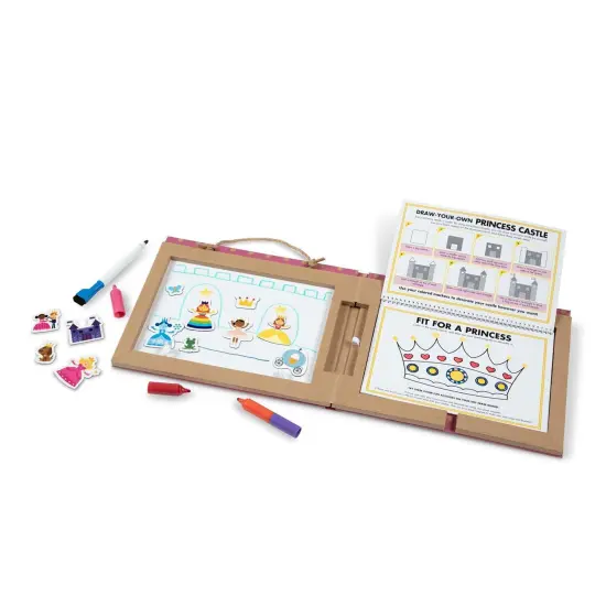 Natural Play: Play, Draw, Create Reusable Drawing & Magnet Kit - Princesses {5}