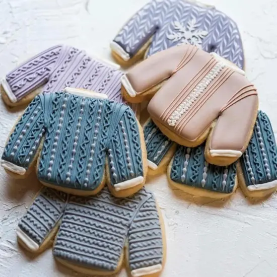 Ann Clark Ugly Christmas Sweater Cookie Cutter 4.25" {5}