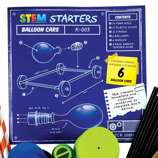 STEM Starters, Balloon Cars {2}