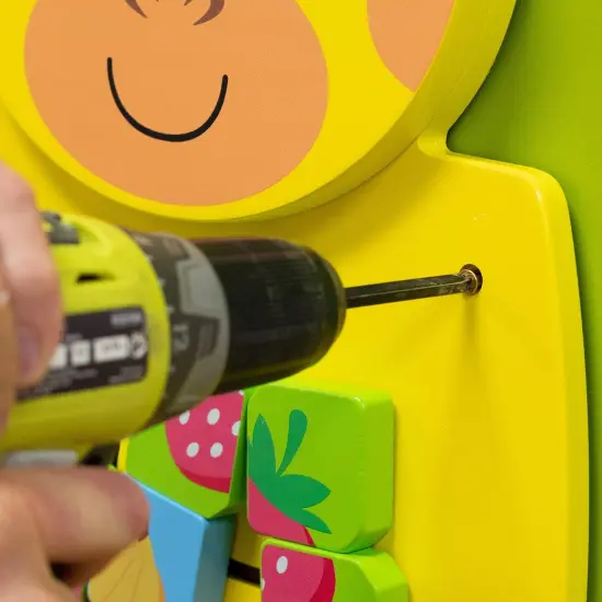 Giraffe Activity Wall Panel - 18m+ - Toddler Activity Center {3}