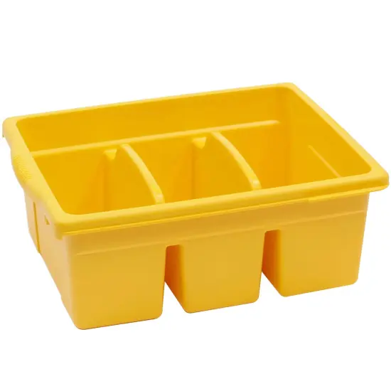 Leveled Reading Large Divided Book Tub, Yellow {1}