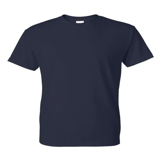 Gildan&reg; DryBlend Crewneck Short Sleeve Cotton T-shirt Navy {2}
