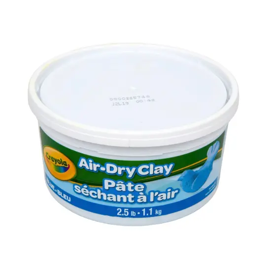 Air Dry Clay, 2.5lb Tub, Blue, Pack of 4 {4}
