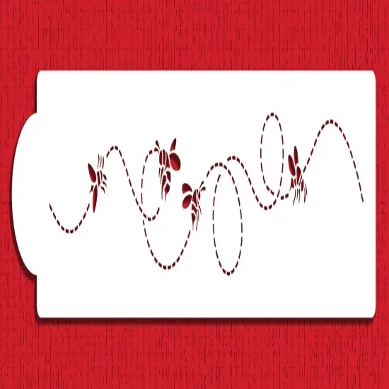 Buzzing Bumble Bees Cake Stencil | C774 by Designer Stencils | Cake Decorating Tools | {4}