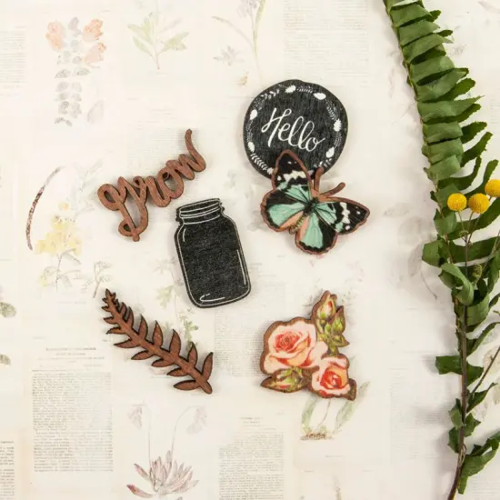 Prima Marketing Inc Wood Icons - Forever Green 655350576042 {1}