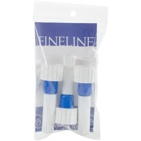 Fineline 20 Gauge Applicator Tip 3/Pkg-20/410 Blue Band {1}