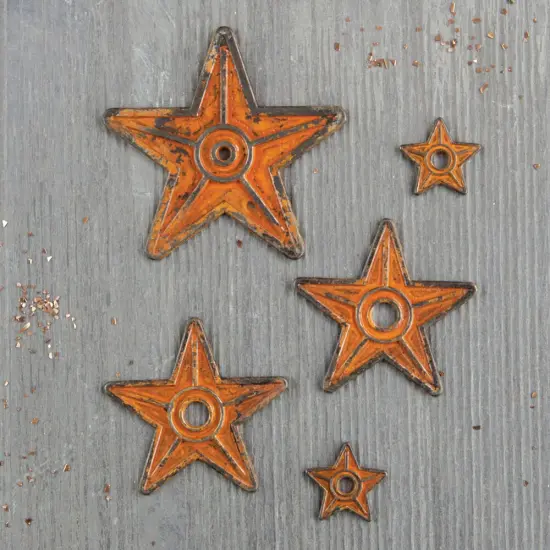 Prima Marketing Inc Mechanicals: Barn Stars - 5 Pcs 655350963392 {1}