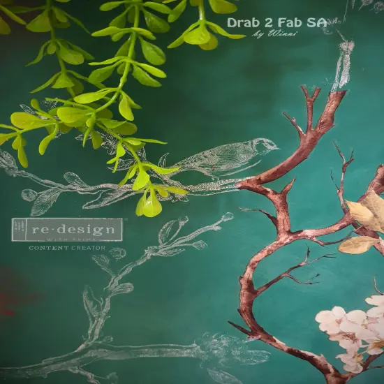 Redesign Decor Clear-Cling Stamps - Springtime 12"x12" {5}