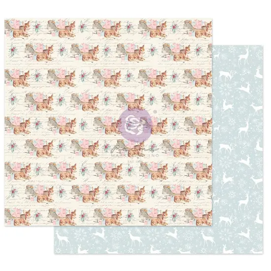 Prima Marketing Inc Christmas Sparkle Collection 12x12 Sheet - December Carols -, 12"x12" W/ Foil Detail 655350997687 (10 SHEETS) {1}