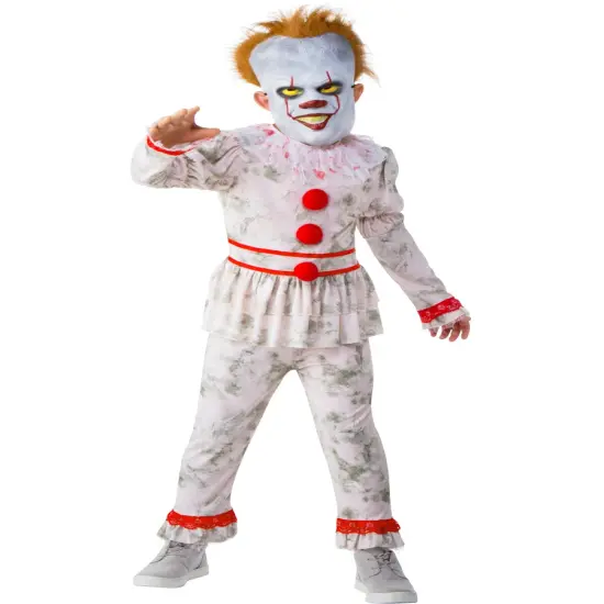 Sinister Circus Evil Clown Boy's Costume {1}