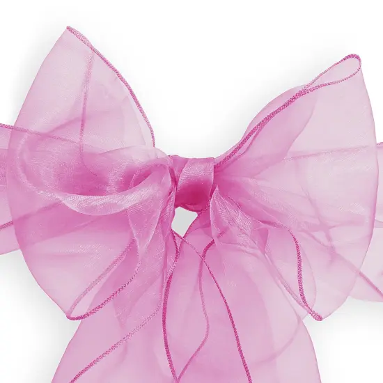 Lann's Linens - 100 Elegant Organza Wedding/Party Chair Cover Sashes/Bows - Ribbon Tie Back Sash {2}