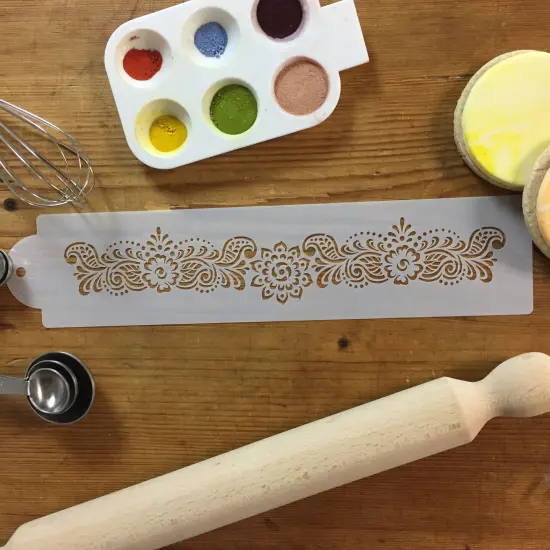 Chelsea Cake Stencil Tier #2 | C857 by Designer Stencils | Cake Decorating Tools | {4}