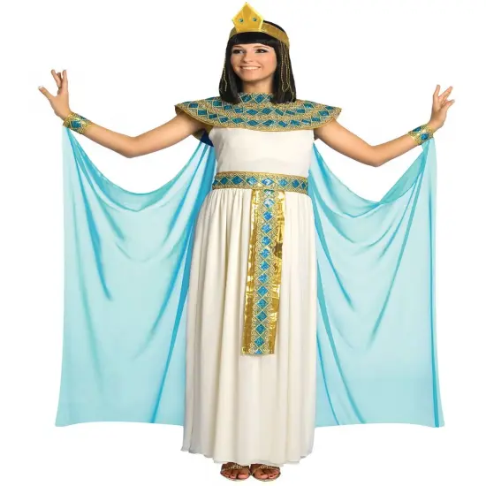 Egyptian Queen Cleopatra Ancient Pharaoh Womens Costume {1}