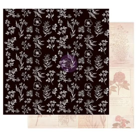 Prima Marketing Inc Nature Lover Collection 12x12 Sheet - All The Flowers - 10 Sheet W/ Foil Details / Paper 655350849696 {1}