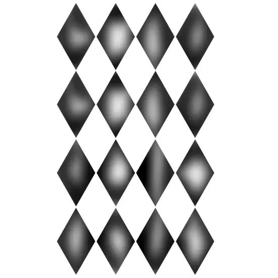 Large Harlequin Wallpaper Wall Stencil | 2730 by Designer Stencils | Reusable Stencils for Painting | {1}