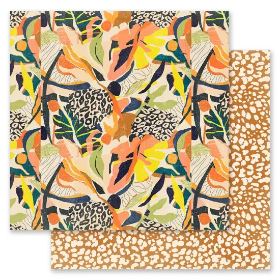 Majestic Collection 12x12 Sheet - Pattern Lover - 12x12 in, w foil details (10 SHEETS) {1}