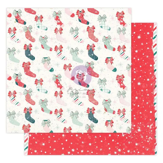 Candy Cane Lane Collection 12x12 Sheet - Sparkling Christmas (10 SHEETS) {1}