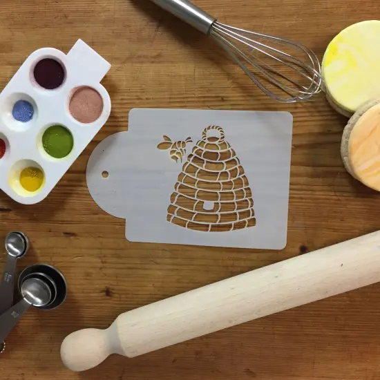 Bee Skep Cake Stencil | C775 by Designer Stencils | Cake Decorating Tools | {4}