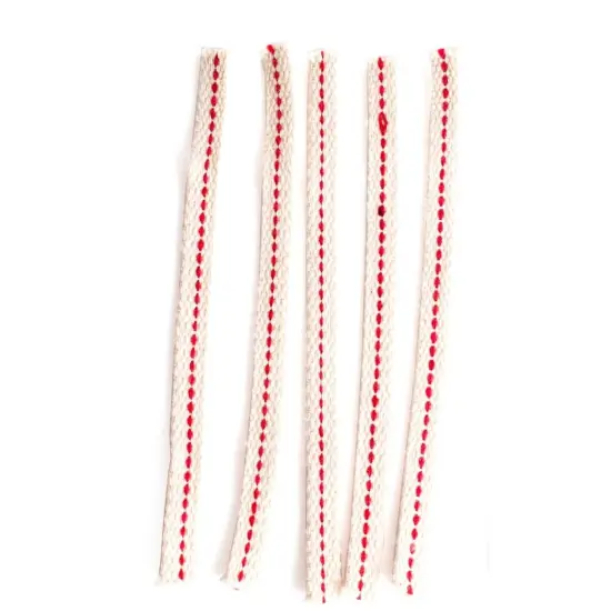 3/8" Flat Cotton Wick for Oil Lamps with a #00 Burner and Lanterns Pack of 5 {1}