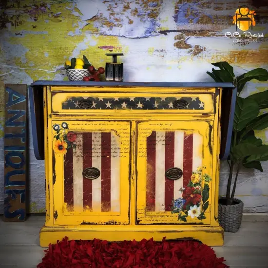 Redesign D&eacute;cor Transfers America 23"x30" 655350641733 {4}