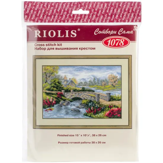 RIOLIS Counted Cross Stitch Kit 15"X10.25"-Summer View {1}