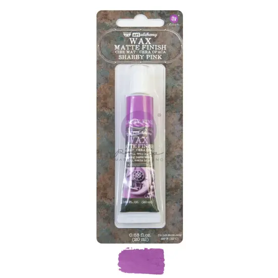 Prima Marketing Inc Art Alchemy - Matte Wax - Shabby Pink - 1 Tube, 20 Ml 655350968700 {1}