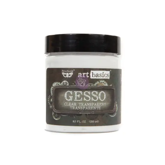Prima Marketing Inc Art Basics - Clear Gesso (8.5 Fl. Oz.) 655350961466 {1}