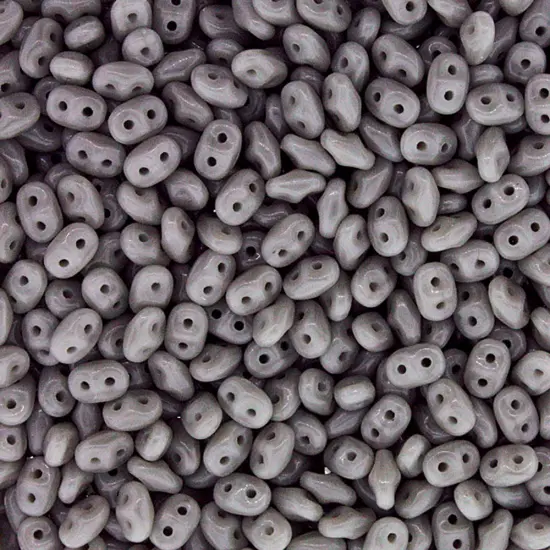 Superduo, Opaque Grey, SD4302, 50 grams {1}