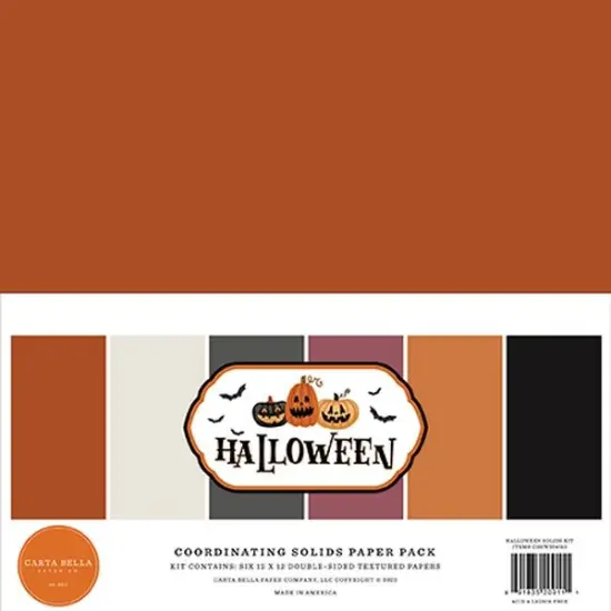 Carta Bella Halloween Solids Kit {1}