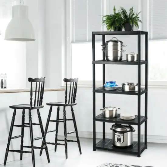 5-Tier Storage Shelving Unit Heavy Duty Rack for Kitchen Room Garage to Save Space {2}