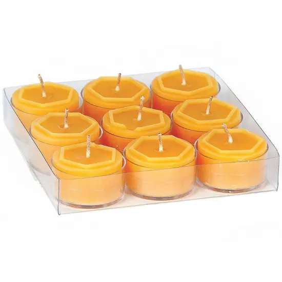 Beeswax Tealights (Pack of 9) {1}