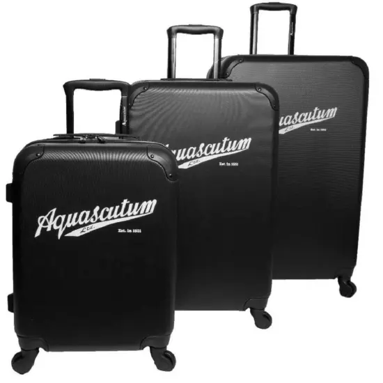 Aquascutum 3-Piece Set Hardside Spinner Cameo {6}