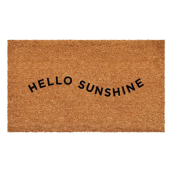 Hello Sunshine Doormat {3}