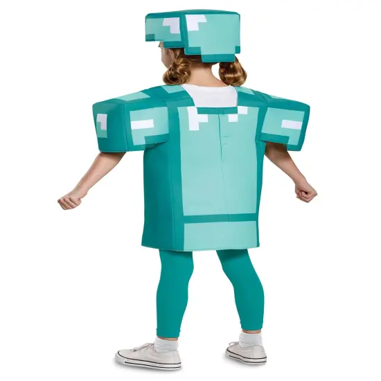 Classic Minecraft Child Armor Costume Medium 7-8 {3}