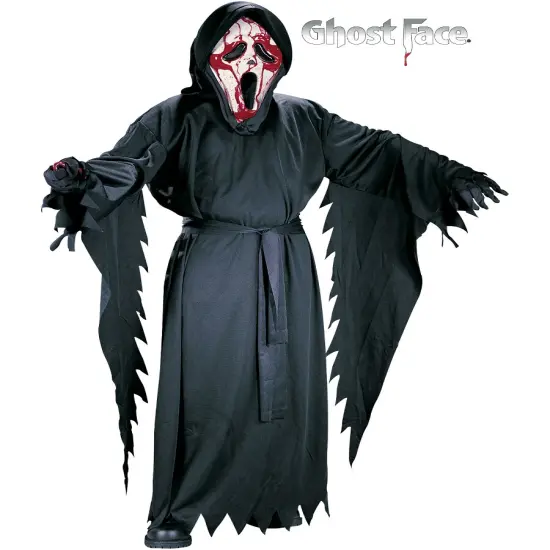 Scream Bleeding Ghost Face Boy's Costume {1}