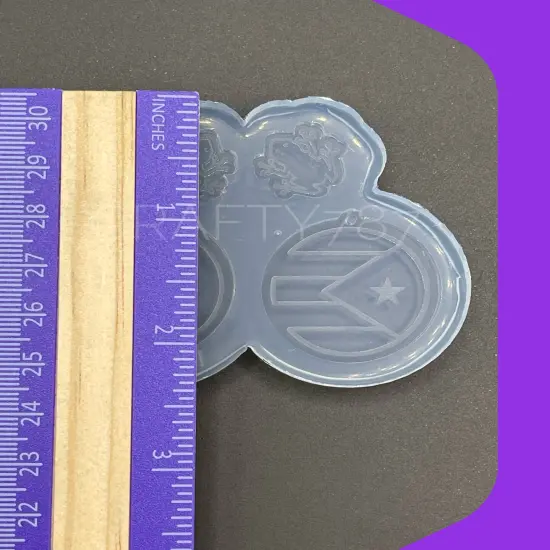 Puerto Rico Silicone Mold Flag, Bandera (C14) {5}