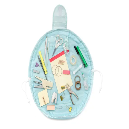 STORAGE - We R Memory Keepers - BLOOM POUCH - PINK 660566 by American Crafts {2}